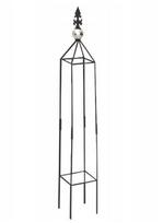 Metalinė sodo atrama Kvadratinė 99x14x14cm vijokliniams augalams