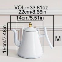 Nerūdijančio plieno arbatinukas su filtru, S