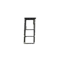 SIM kortelės laikiklis Samsung A505 A50 2019 Prism Crush Black originalus (service pack)