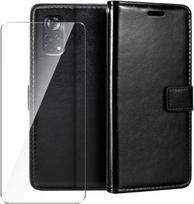 LYZXMY Dėklas su grūdinta plėvele ir kortelių lizdu, skirtas "Xiaomi Poco X4 Pro 5G