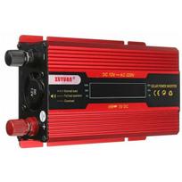 Įtampos keitikliai, automobilio maitinimo keitiklis DC12V į AC 220V keitiklis su LCD ekranu