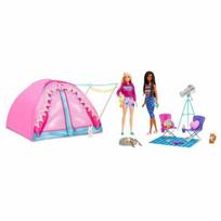 Lėlių ir aksesuarų rinkinys Barbie Camping