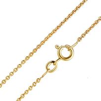 Paauksuota sidabrinė grandinėlė moterims "Anchor" Brasco 61104