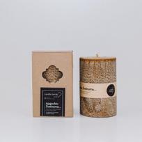 Kvapioji žvakė Candle Family - "Apgaubiu Švelnumu" (6.5 cm x 10 cm)