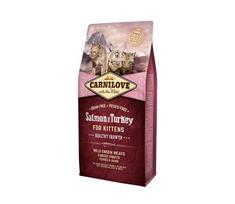 Carnilove Salmon&Turkey Kittens begrūdis, sausas maistas kačiukams, 0,4 kg