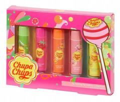 CHUPA CHUPS 5 x Vaikų burnos balzamas, drėkinantis burną, įvairių vaisių skonių 7