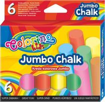Spalvota kreida JUMBO Colorino Kids, 6 spalvų