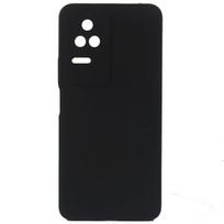 Evelatus Xiaomi POCO F4 Premium minkštas silikoninis dėklas, juodas