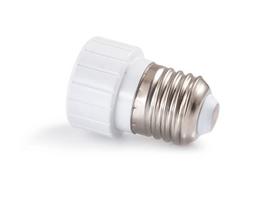 LED lemputės adapteris - adapteris iš E27 lizdo į GU10 lizdą