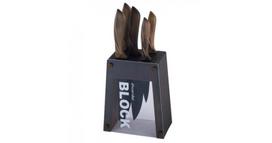 Peilių rinkinys su stovu BLOCK KAMILLE 5166, 6 vnt
