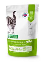 Nature's Protection pašaras katėms kenčiančioms nuo struvitinių akmenų šlapimo pūslėje Urinary Formula-S, 400 g