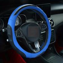 Naujas Automobilio Vairo Užvalkalas PU Oda Universalus , Tamsiai Mėlyna Tamsiai Mėlyna