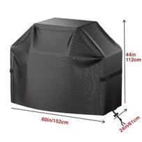 1 vnt vandeniui atsparus kepsninės uždangalas BBQ grillai , 60L x 24W X 44H