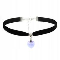 CHOKER KLASIKINIS TVARKYMAS SU APVALIU ŠIRDIES PAKABUKU GOTTIC ROSE, CHOKER KLASIKINIS TVARKYMAS SU APVALIU ŠIRDIES PAKABUKU GOTTIC ROSE