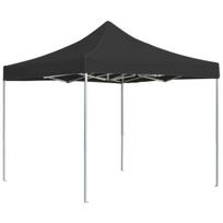 Pop-up išskleidžiama proginė palapinė, antracito, 2x2m, aliuminis