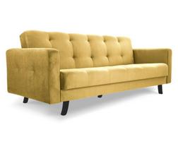 Sofa-lova Lizbona, geltona