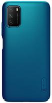 Aizmugurējais vāciņš Nillkin Xiaomi Poco M3 Super Frosted Cover Peacock Blue 6902048211940 NXPM3SFCPB (6902048211940)
