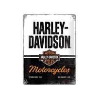 Metalinė plokštė 30x40 cm / Harley-Davidson - Motorcycles