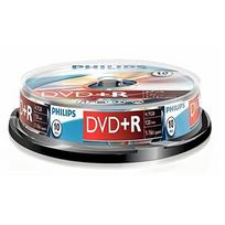 Philips DVD+R 4.7GB CAKE BOX 10