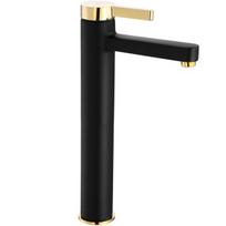 Kriauklės maišytuvas REA Polo Black Gold High