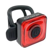 Galinis dviračio žibintas Rock Machine R.Light 50 USB Black/Grey