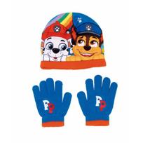 Kepurė ir pirštinės vaikams The Paw Patrol Friendship, mėlyna