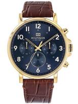 Tommy Hilfiger vyriškas laikrodis Daniel 1710380, rudos/aukso spalvos