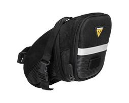 Dviratininko krepšys - TOPEAK - Aero Wedge Pack Medium - Juodas - 1,31 L - Saugumo žibinto tvirtinimas