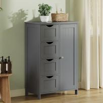 Voniai spintelė, 30 x 55 x 82 cm, Tamsiai pilka, Vannitoakapp, 30 x 55 x 82 cm, Tume Hall