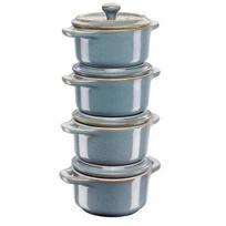 Staub puodas, 4 vnt.