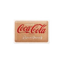 Metalinė plokštelė 20 x 30 cm, Coca Cola - Cardboard logo