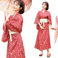 Šlepetės kostiumas moterims Japonijos persirengimo kimono karnavalas Helovinas m