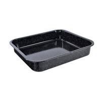 Orion kepimo indas, 2.5 l, Kepimo indas emaliuota stačiakampio formos 34x24x4,5x4,5 cm