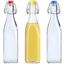 Buteliai su kamščiu, 500 ml., 3 vnt.