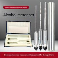 Alkoholio matuoklių rinkinys, 1 trijų vidutinių plastikinių dėžučių rinkinys