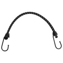 Bungee virvelės su juostelėmis ir kabliukais, 25vnt., 46cm, 46 cm