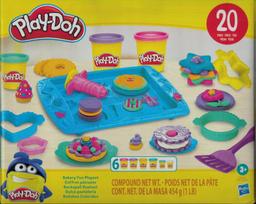 "PLAY-DOH" KONDITERIJOS MIŠINYS 26 VNT. F8118 6 MĖGINTUVĖLIŲ MIŠINYS DOVANAI