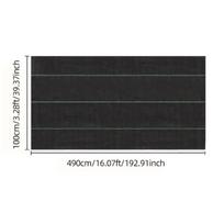 Sunkiosios geotekstilės piktžolių barjeras, 100cm/3,28FT*490cm/16,07FT