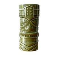 Stiklinė Tiki, 400 ml., žalia