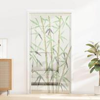 vabzdžių durų užuolaidos iš bambuko 90x220 cm bambuko CFE6861707