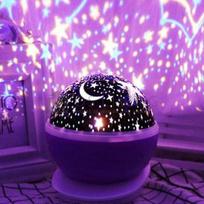 Starry Night Light projektorius Star Sky Moon Lamp Vaikų miegamojo šviestuvai