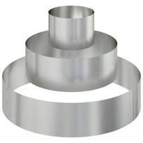 Metalinis vazonas Cinkuotas plienas Ø 90 cm Patvarus