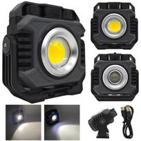 Darbo šviesa + LED žibintuvėlis su tolygiu šviesos spalvos reguliavimu