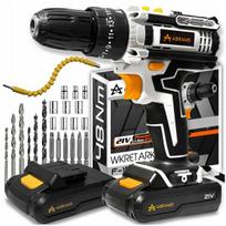 Akumuliatorinis suktuvas-gręžtuvas Abrams 21V, 2x2,0Ah