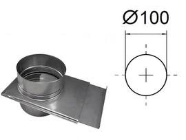 Šiberis kaminų sistemai D100 mm