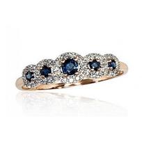 Auksinis žiedas su deimantais moterims Diamond Sky „Jenny V“, 16.5. 1.27 g