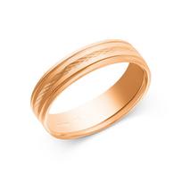 Auksinis žiedas moterims 585, 5 mm, Diki ZLGR005MM220, 22
