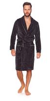 Chalatas vyrams Doctor Nap SMS 6063GRAPHITE, pilkas, M