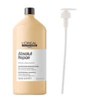 L'oréal Professionnel Absolut Repair: Shampoo 1500Ml + Pump 1500Ml