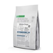 Nature's Protection Superior Care suaugusiems didelių veislių balto kailio šunims sausas pašaras su balta žuvimi, 10 kg